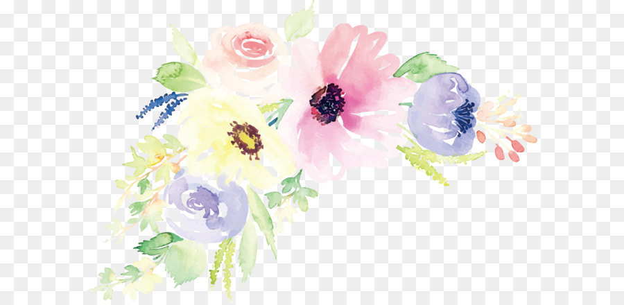 900x440 Floral Design Watercolor Painting Flower Illustration