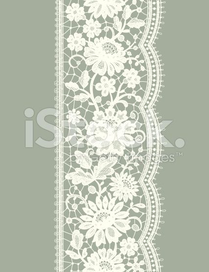 427x556 White Lace Vertical Seamless Pattern. Floral Pattern. Lace