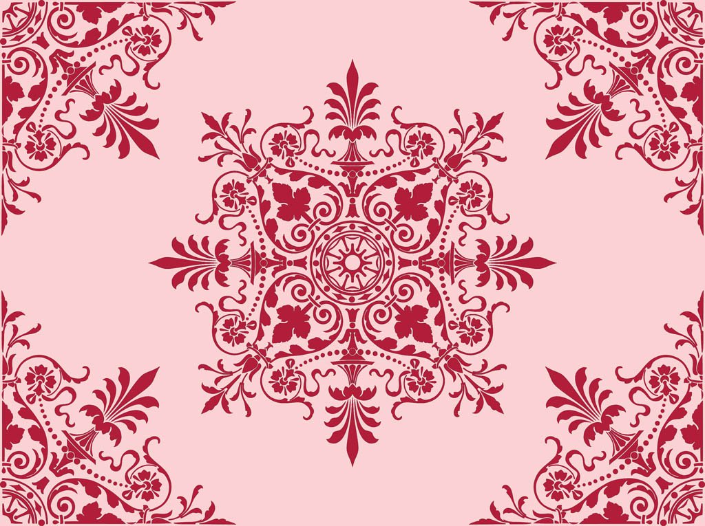 1024x765 Floral Ornaments Vectors Vector Art Amp Graphics