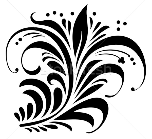600x547 Floral Ornament Vector Illustration Sergey Oganesov (Ensiferrum