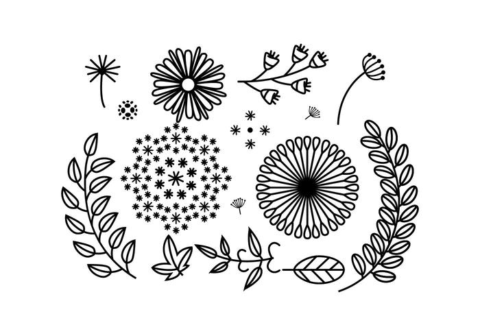 700x490 Free Floral Ornament Vector