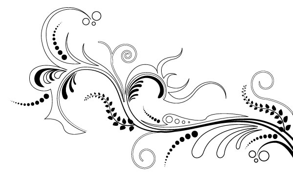 600x365 Freebie Release 5 Floral Ornaments Vector Brushes