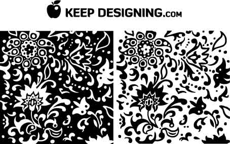 454x285 Keep Designingswirly Summer Flower Pattern Vectors