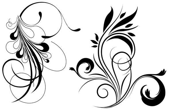 589x384 Free Floral Vector Graphics 123freevectors