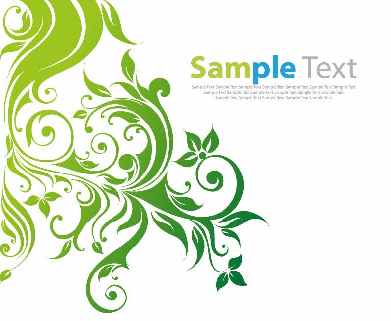 796x655 Swirl Floral Vector Background Free Vector Graphics All Free