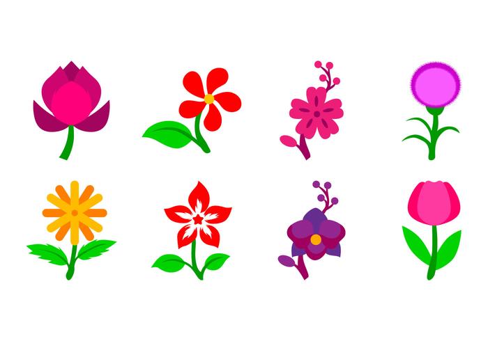 700x490 Icono De Flor Libre Vector
