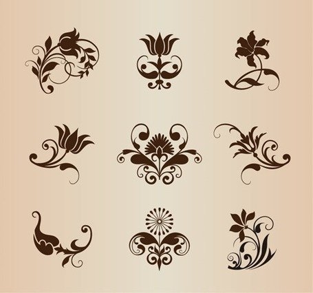 455x426 Clip Art Y Vectoriales Vector Conjunto De