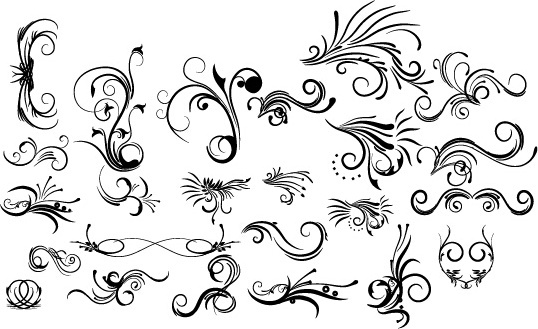 538x329 Floral Ornament Vector Pack Free Vector Download (15,994 Free