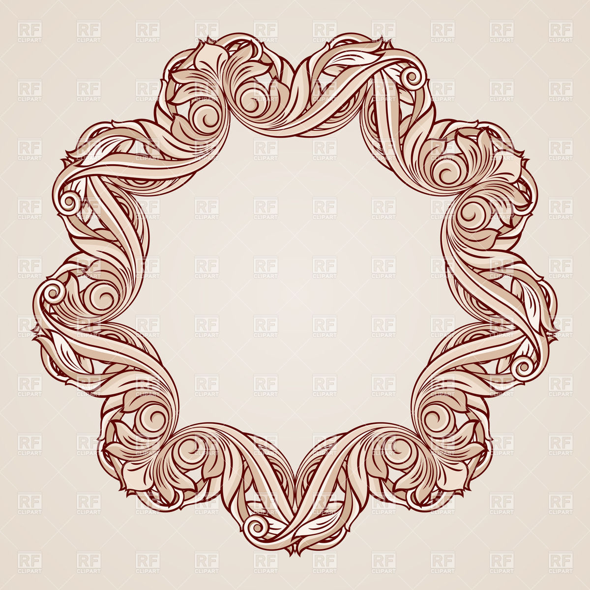 1200x1200 Abstract Florid Ornament