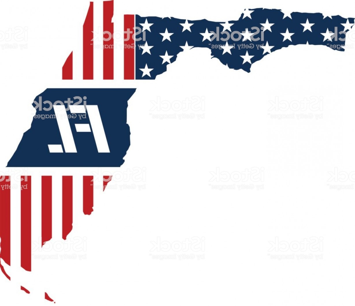 1228x1060 Florida Patriotic Map D Vector Icon Illustration Design Gm Arenawp