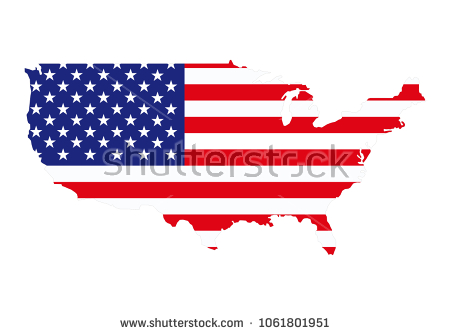 450x335 Us Flagmap Inner Shadow Royalty Free Cliparts Vectors And Stock