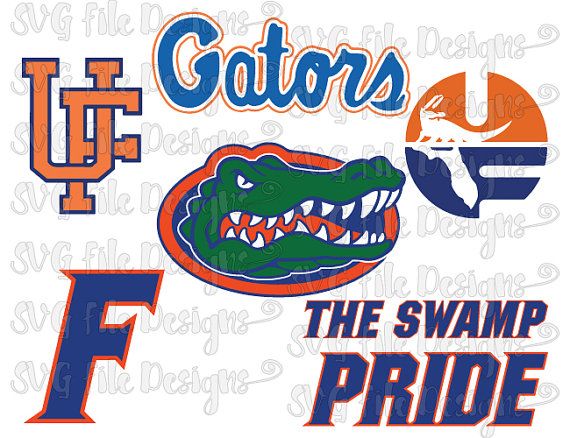 570x438 University Of Florida Gators Football Logo By Svgfiledesigns For