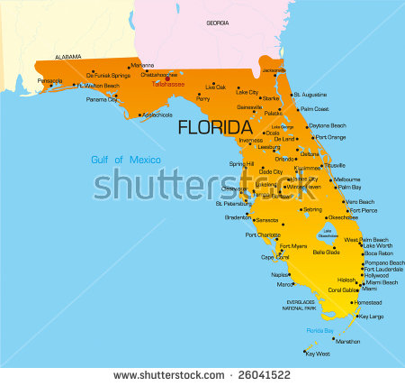 450x428 State Of Florida Map Florida Map Vector Download Free Vector Art
