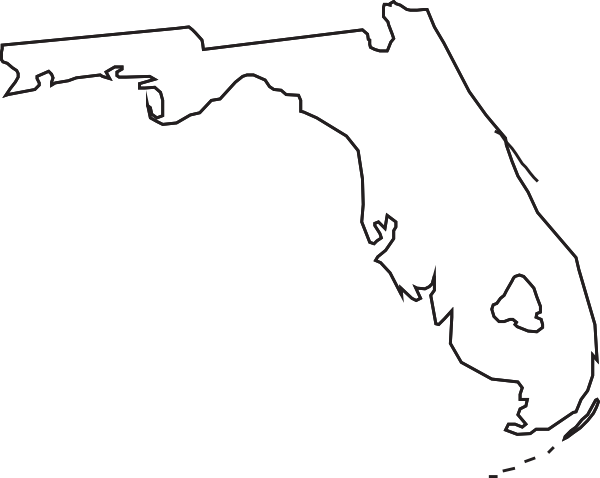 600x478 Florida Outline Clip Art