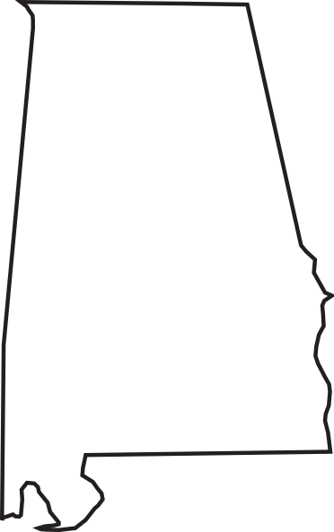 372x593 Clipart Florida State Outline