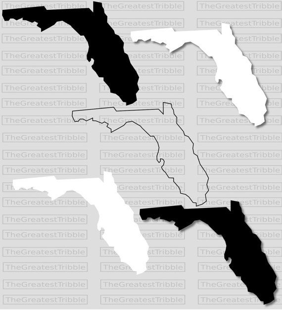 570x626 Florida State Map Svg Png Jpg Eps Vector Graphic Clip Art Us