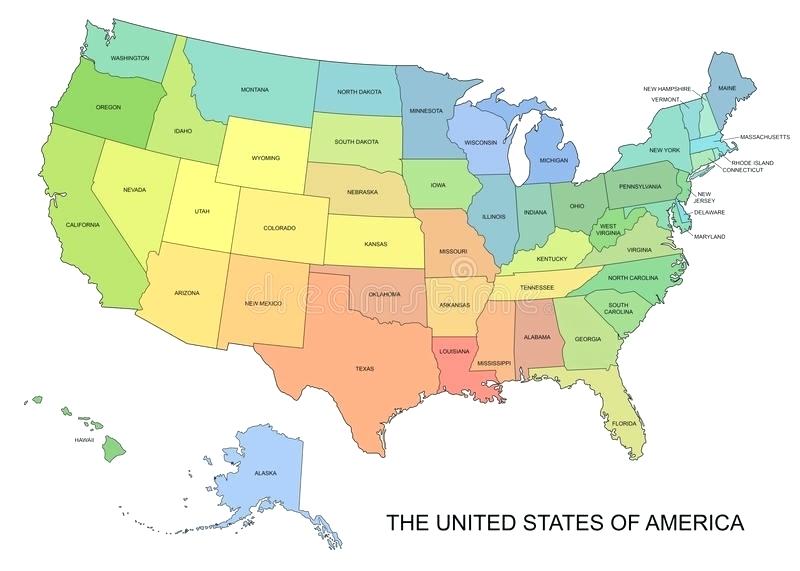 800x571 Give Me A Map Of The United States Vector With State Show Florida