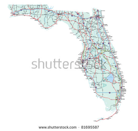 450x428 Florida City Map Outline Florida Map Vector Download Free Vector