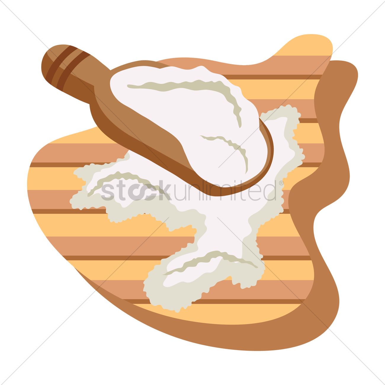 1300x1300 Free Wheat Flour Vector Image