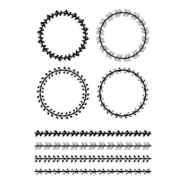 626x626 Flourish Border Frame Vector Premium Download