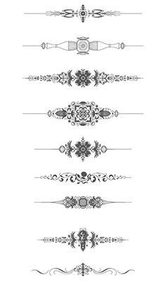 236x401 Luxurious Flourishes Vector Pack