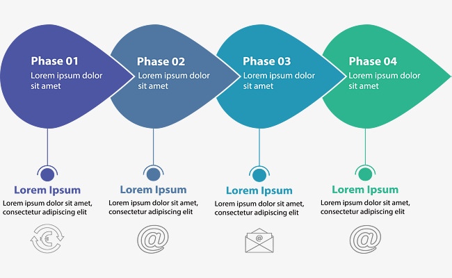 650x400 Irregular Shape Flow Chart, Chart Vector, Vector Png, Step Png And