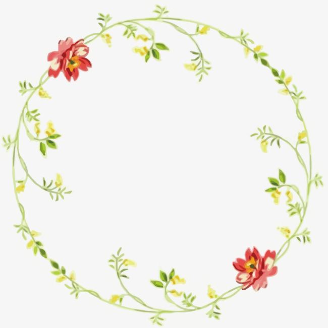650x651 Vector Flower Borders, Flower Vector, Frame, Flowers Png And