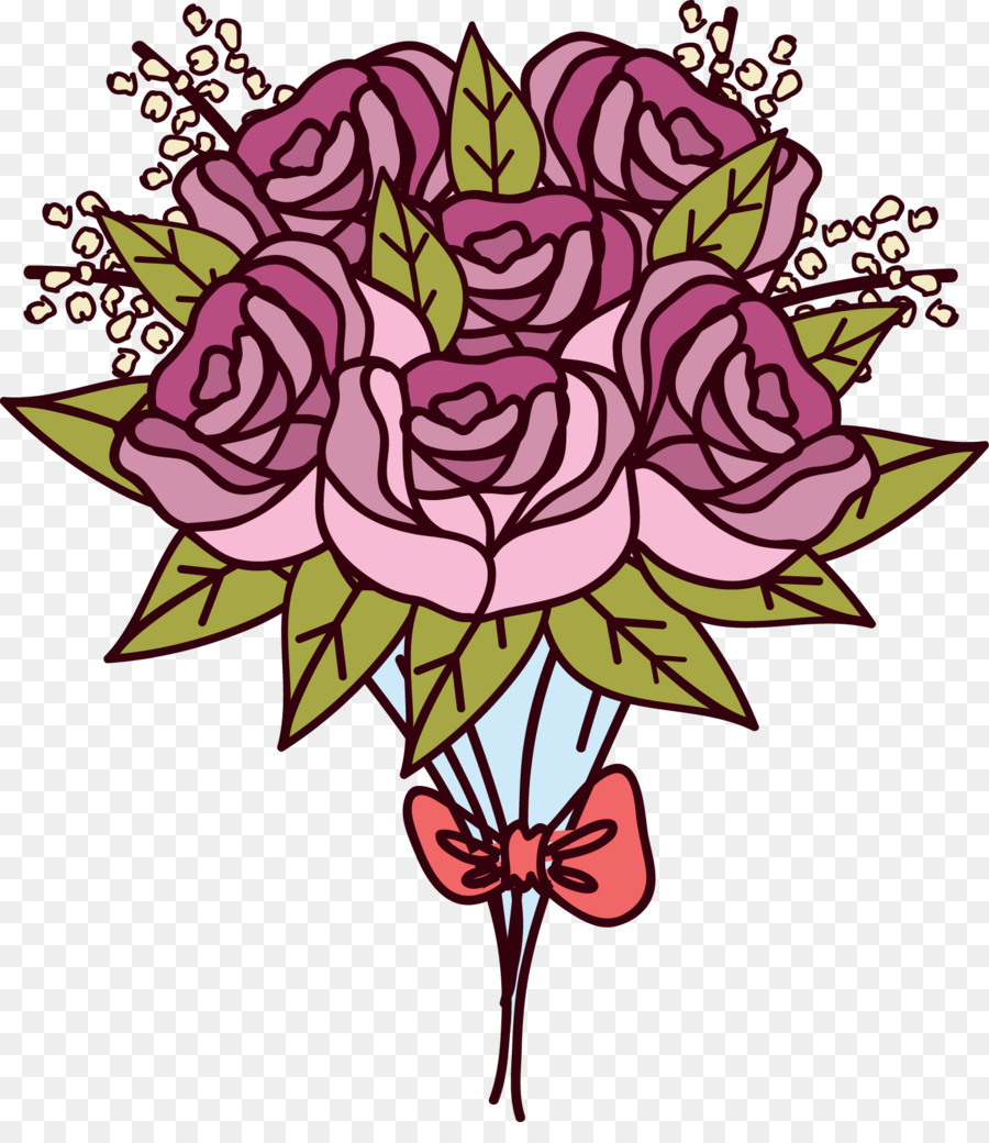 900x1040 Floral Design Beach Rose Flower Bouquet