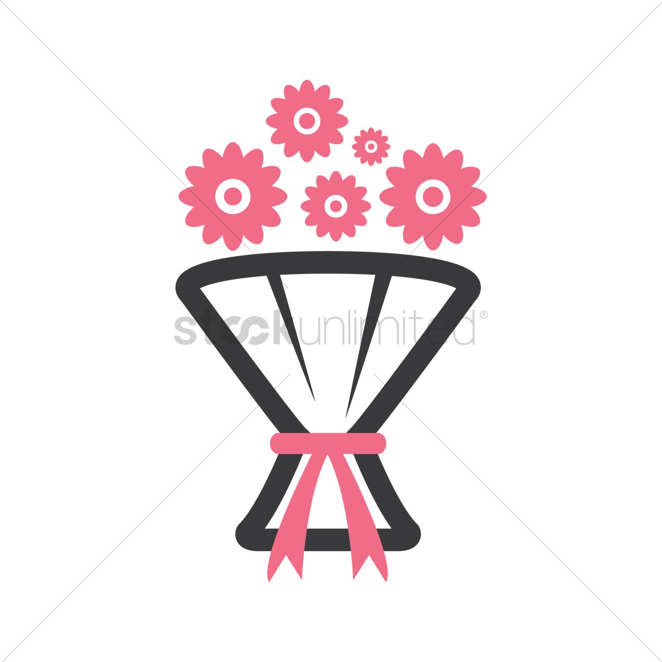 1300x1300 Wedding Flower Bouquet Vector Image