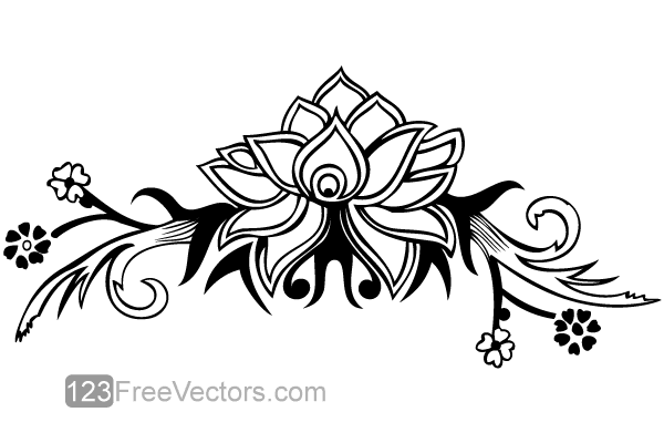 600x400 Free Hand Drawn Flower Design Psd Files, Vectors Amp Graphics