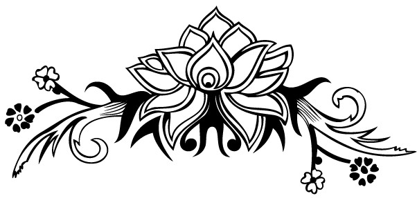 602x287 Hand Drawn Flower Design Vector Eps Amp Ai Format Free Vector
