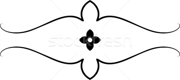 600x266 Simple Vector Floral Design Vector Illustration Mr Vector