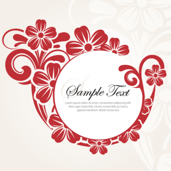 340x340 Colorful Flower Designs Vector 123freevectors
