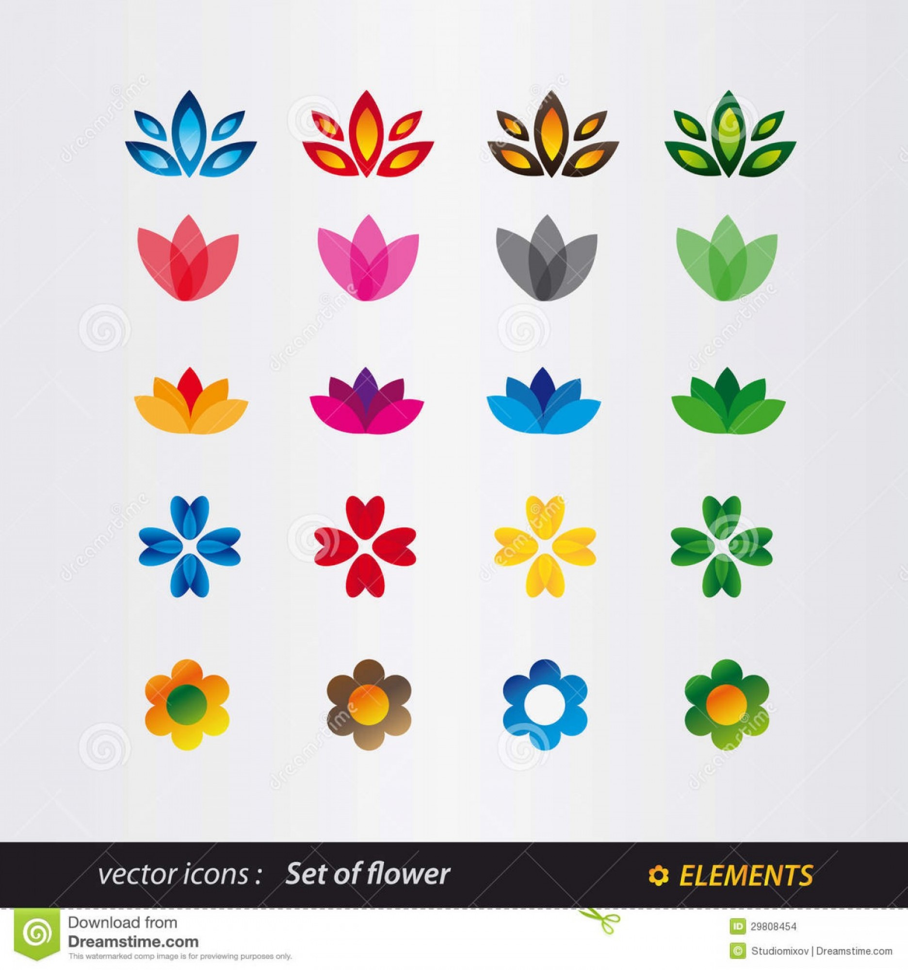 1872x2001 Stock Images Set Logo Flower Image Shopatcloth