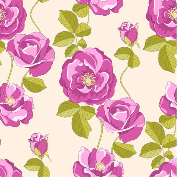 600x599 Free Free Flowers Vector Pattern Background Psd Files, Vectors