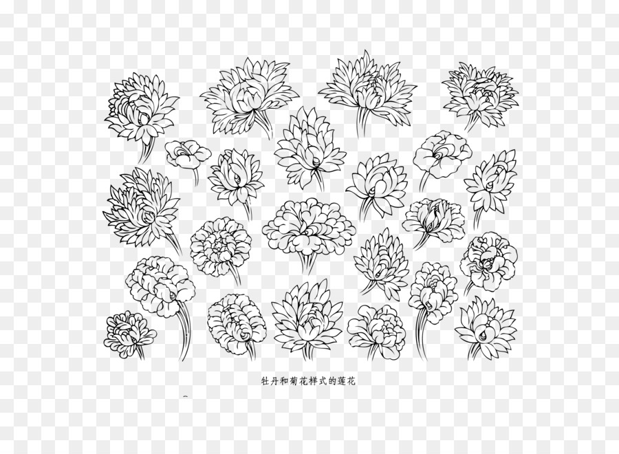 900x660 Tibet Flower Pattern Vector Png Download