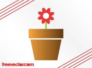 310x231 Free Flower Pot Vector Free Vectors Ui Download