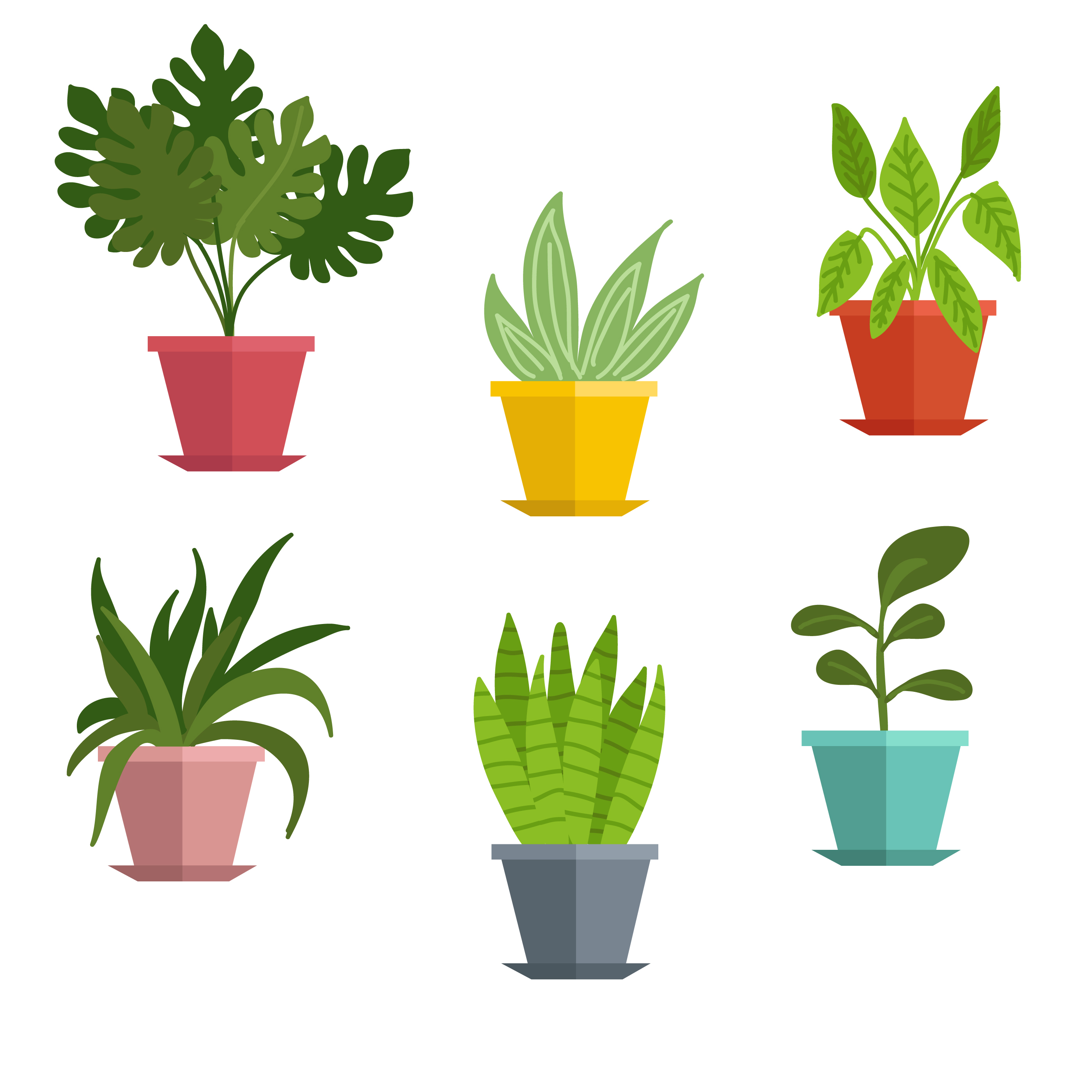 2800x2800 Plant Pot Free Vector Art