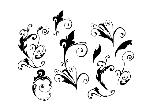 500x353 30 Free Swirl,curly And Floral Vectors For Designers Designbeep