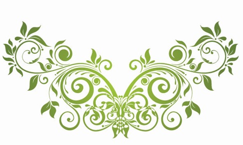 487x291 Vector Swirl Floral Design Element Free Vector Graphics All