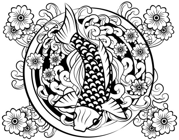 624x490 Japanese Tattoo Vector