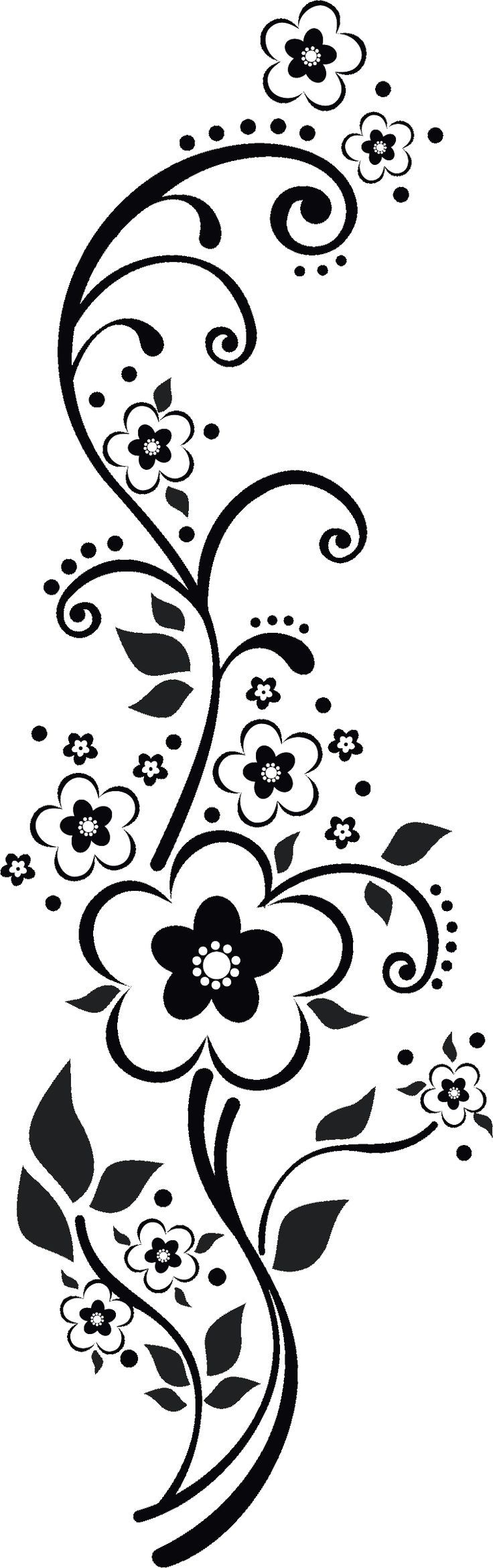 736x2339 Tattoos Vector Graphics