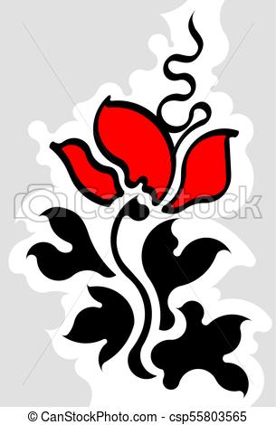 305x470 Flower Tattoo