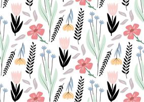 283x200 Flower Pattern Free Vector Art