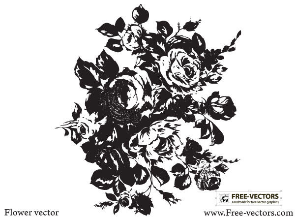 600x447 Flower Vector Art Free Vectors Ui Download
