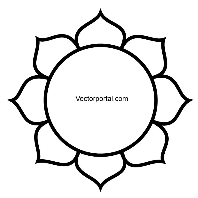 660x660 Lotus Flower Vector