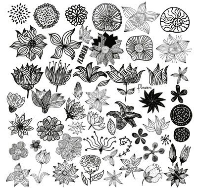 400x380 Free Vector Flowers Vector 824184