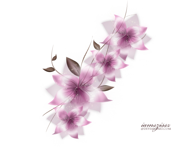 605x489 Vector Png Flower By Iamszissz