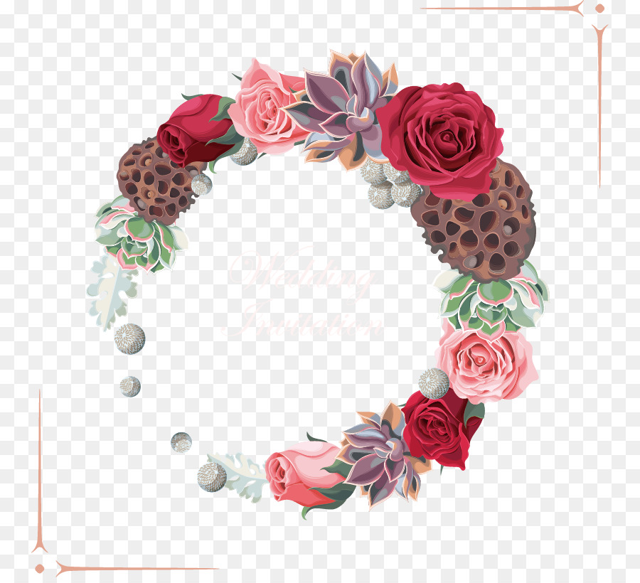 900x820 Wreath Garland