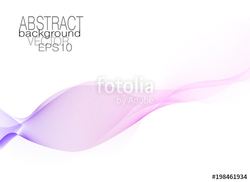 500x364 Abstract Wave Of Vibrant Violet And Pink. Vector Wavy Pattern